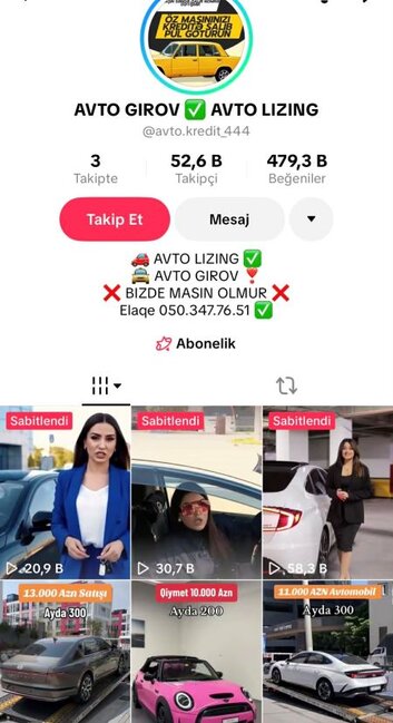 Qanunsuz lizinq, yüksək faiz - "Avto Kredit" qanunları necə pozur?