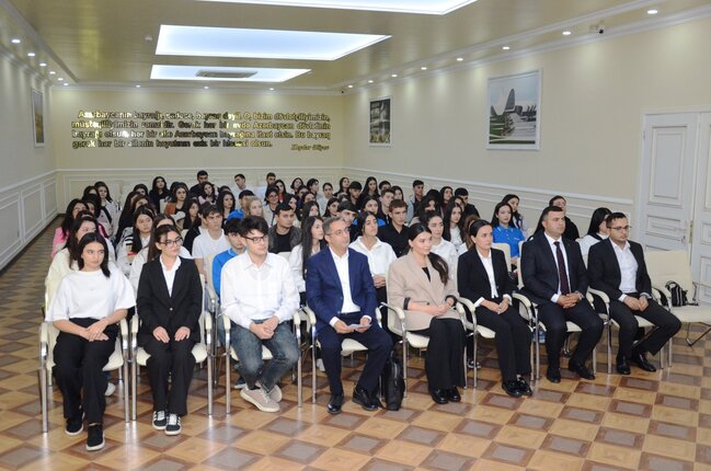 "Milli Mətbuat 150 – Rəqəmsal erada gənclər və media savadlılığı" layihəsi çərçivəsində gənclərlə görüş keçirilib