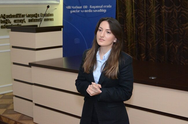 "Milli Mətbuat 150 – Rəqəmsal erada gənclər və media savadlılığı" layihəsi çərçivəsində gənclərlə görüş keçirilib