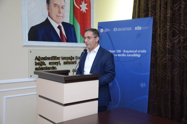 "Milli Mətbuat 150 – Rəqəmsal erada gənclər və media savadlılığı" layihəsi çərçivəsində gənclərlə görüş keçirilib
