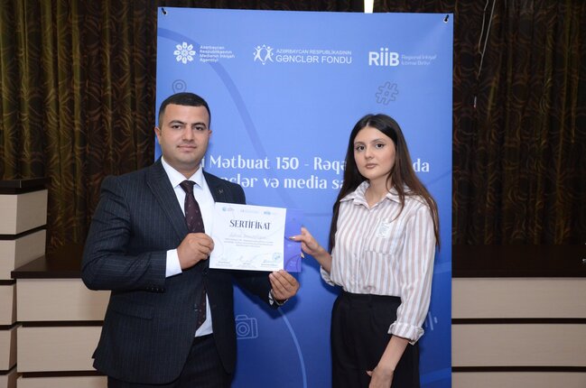 "Milli Mətbuat 150 – Rəqəmsal erada gənclər və media savadlılığı" layihəsi çərçivəsində gənclərlə görüş keçirilib
