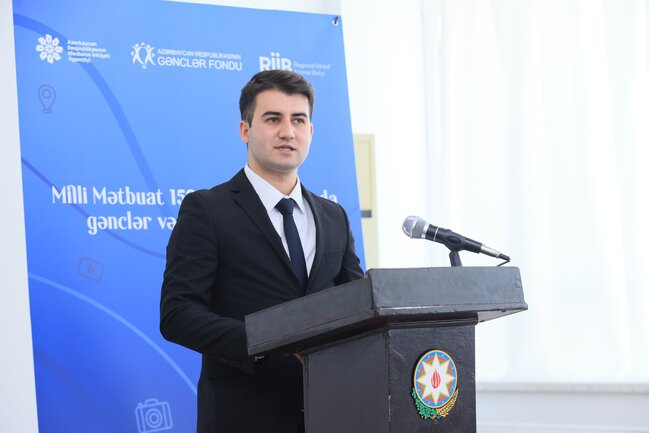 "Milli Mətbuat 150 – Rəqəmsal erada gənclər və media savadlılığı" layihəsi çərçivəsində gənclərlə görüş keçirilib