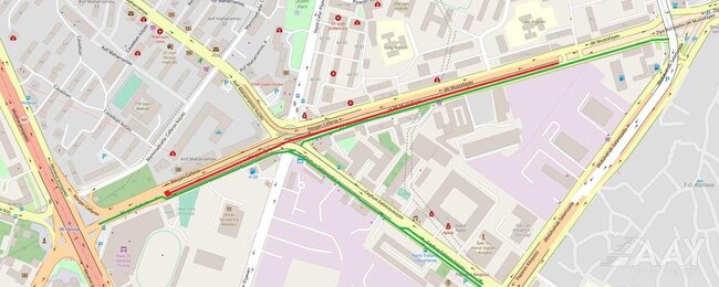 Bakının "20 yanvar dairəsi"ndə nəqliyyatın hərəkəti məhdudlaşdırılacaq