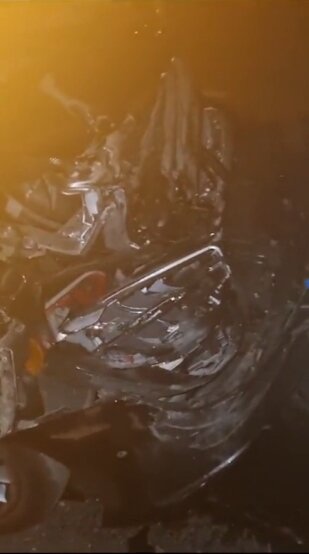 Mehmet Ali Erbil qəzaya düşdü - VİDEO