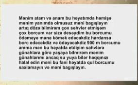 Azərbaycanda yoxa çıxan gəncin məktubu tapıldı: "Etdiyim səhvə görə yaşaya bilmirəm..." - VİDEO