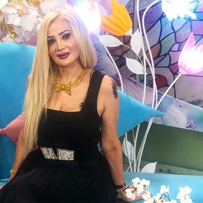 Məleykə Əsədova qızı ilə - FOTO