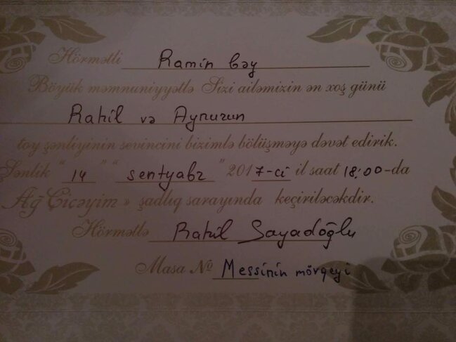 Azərbaycanda Messinin adından toylara pul yazdıran kimdir? - FOTOLAR