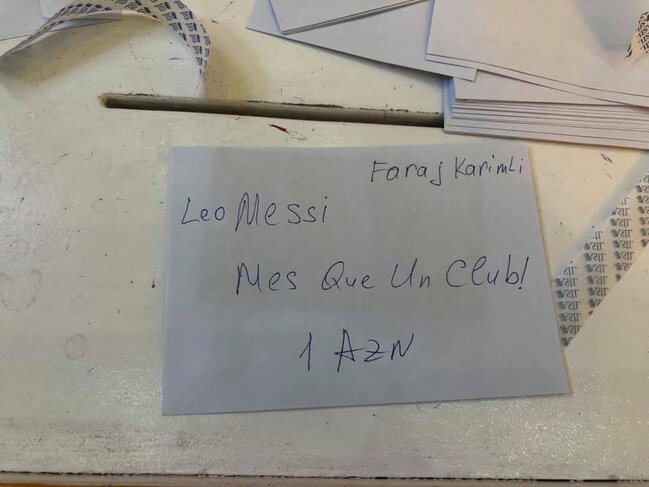 Azərbaycanda Messinin adından toylara pul yazdıran kimdir? - FOTOLAR