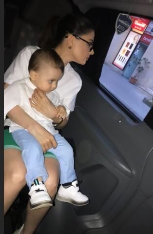 Natavan Həbibinin oğlu Zeydəli ilə YENİ FOTOLARI