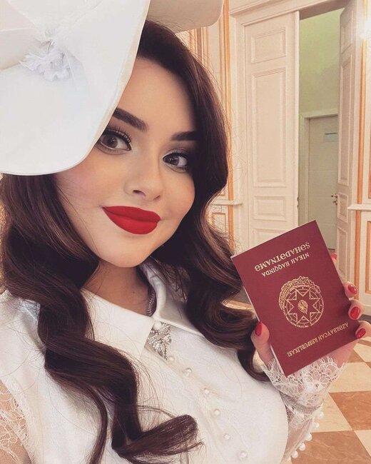 Mina nikahından görüntülər paylaşdı - FOTOLAR