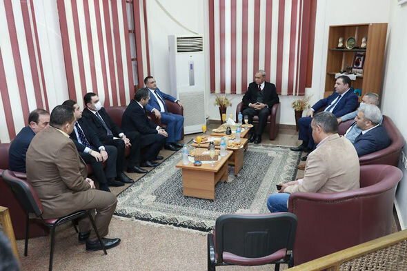 Dövlət Komitəsinin əməkdaşlarının Misirin Qalubiyyə vilayətinin qubernatoru ilə görüşüb - FOTO