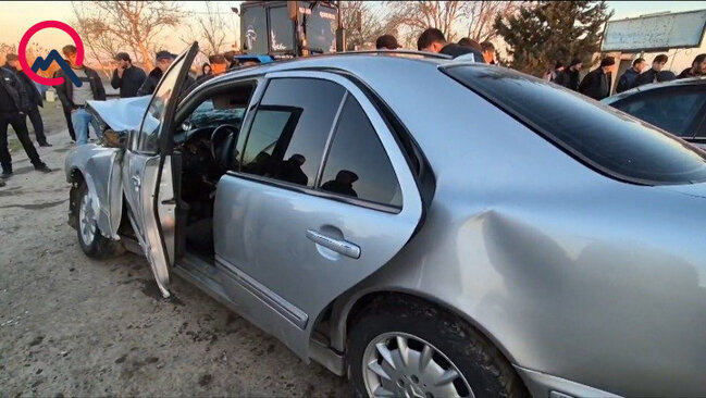 Salyandakı qəzada ölən oğul atasını aeroporta aparırmış - Foto+Video