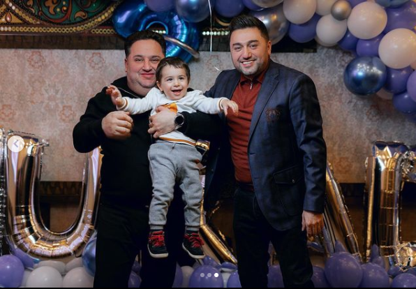 Müşviq Şahverdiyev oğluna ad günü etdi - FOTOLAR