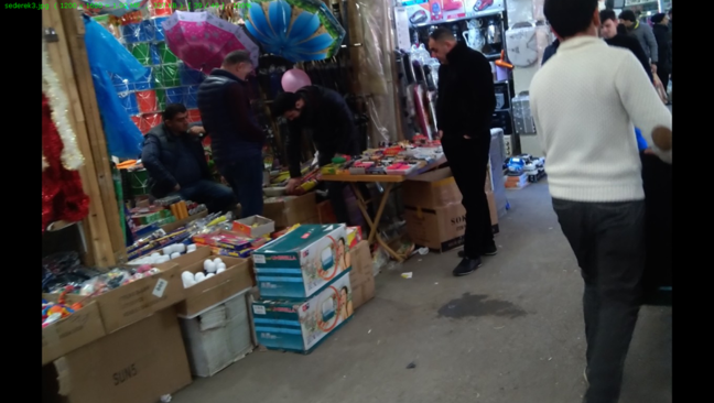 "Sədərək" bazarında partlayıcı vasitələr SATILIR - FOTOLAR