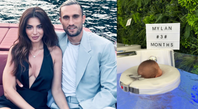 Melisa Aslı Pamuk 3 aylıq oğlunu paylaşdı