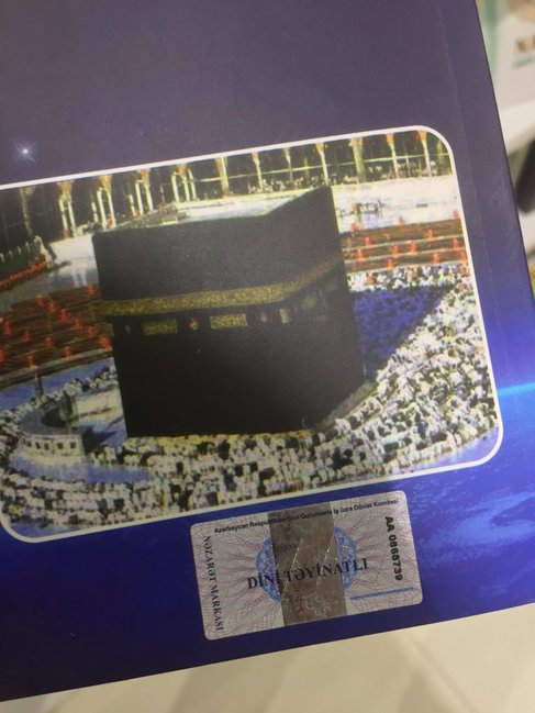 Dini Qurumların çapına icazə verdiyi kitablardakı biabırçılıq: "Babasil üçün dua" - FOTOFAKTLAR