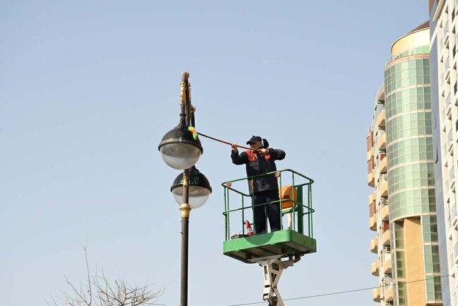 Bakıda Novruz ərəfəsində geniş təmizlik işləri aparılıb