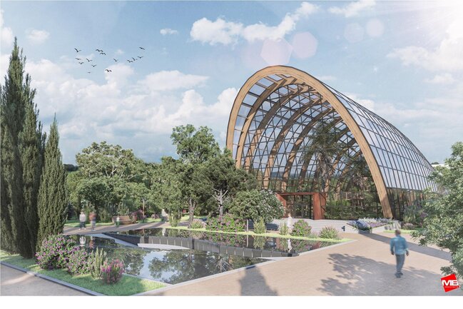 Nəbatat Bağının yeni görünüşü belə olacaq - FOTOLAR