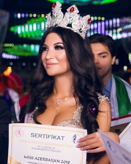 Azərbaycanda keçirilən gözəllik yarışmasının birincisi o oldu - FOTOLAR