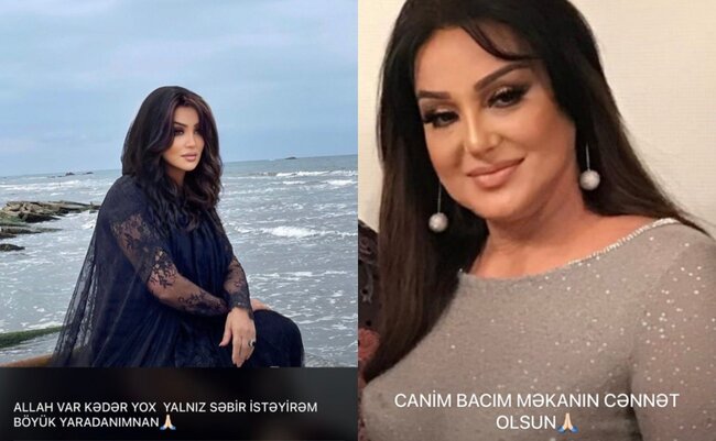 Nazpəridən bacısı ilə bağlı paylaşım