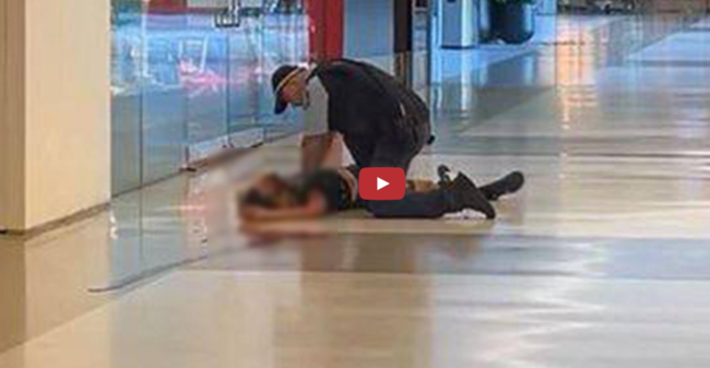 Avstraliyada ticarət mərkəzində dəhşətli bıçaqlı hücum oldu - VİDEO