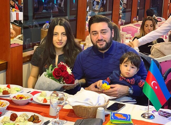 Müşviq Şahverdiyev oğluna ad günü etdi - FOTOLAR