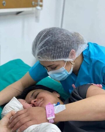 Vətən müharibəsi şəhidinin qız övladı doğuldu - FOTO