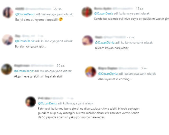 Özcan Deniz Fahriye Evcenlə FOTOSUNU PAYLAŞDI - Ortalıq QARIŞDI