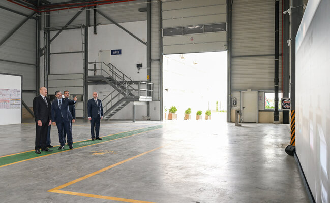 Prezident Qaradağda açılışda - Fotolar
