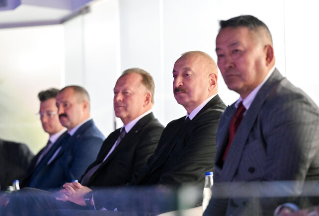 Prezident cüdo üzrə dünya çempionatının açılış mərasimini izlədi - Fotolar-Yenilənib