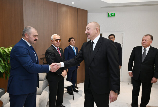 Prezident cüdo üzrə dünya çempionatının açılış mərasimini izlədi - Fotolar-Yenilənib
