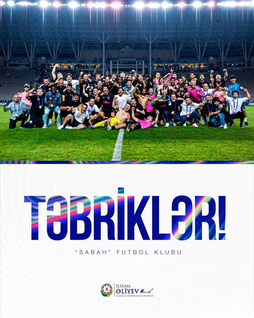 Prezident "Sabah"ı təbrik etdi
