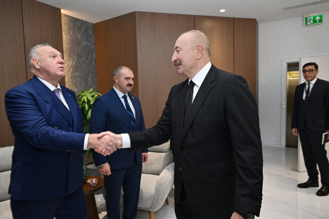 Prezident cüdo üzrə dünya çempionatının açılış mərasimini izlədi - Fotolar-Yenilənib