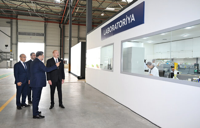 Prezident Qaradağda açılışda - Fotolar
