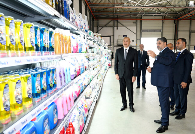 Prezident Qaradağda açılışda - Fotolar