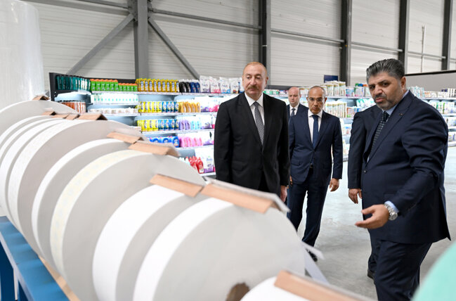 Prezident Qaradağda açılışda - Fotolar