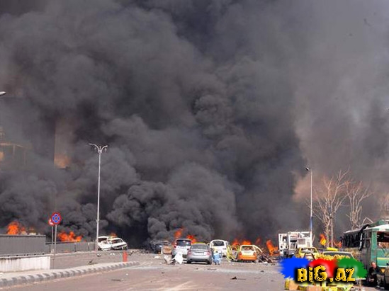 Suriyada terrorçu-kamikadze özünü partladıb, 25 nəfər ölüb