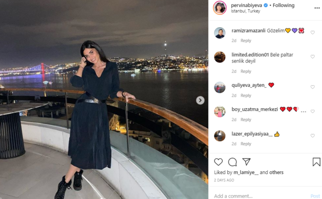 Uzun da geyindi bəyənmədilər - Pərvindən yeni FOTO