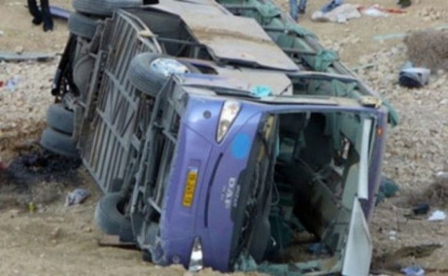 Zəvvarları daşıyan avtobus qəzaya uğradı - 22 ölü