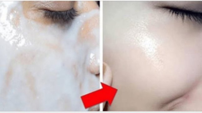 15 dəqiqədə dərini ağardan süd maskası