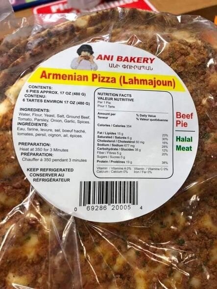 Ermənilərdən "halal" oğurluq: Lahmacun şəklində İtaliya yeməyi "erməni pizzası" - FOTO