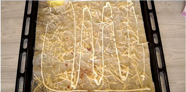 20 dəqiqəyə hazırlanan "lavaş pizza"