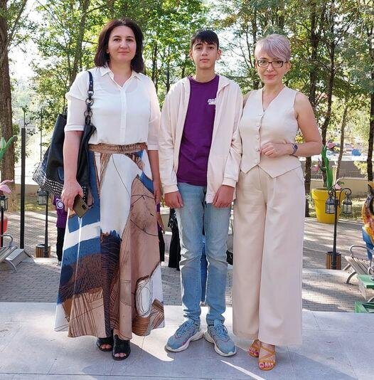 Polad Həşimovun xanımı və oğlu Şuşada - FOTO