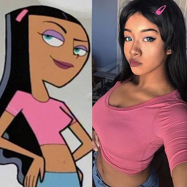 Bu qız özünü istənilən personaja çevirə bilir - FOTOLAR