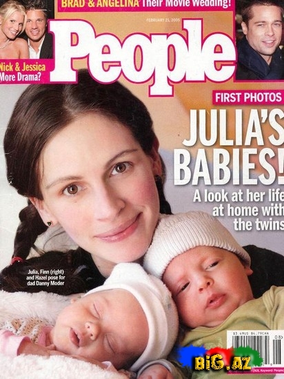 Ulduzların körpələri ilə ilk fotosessiyaları