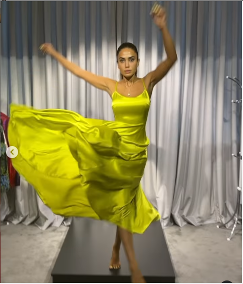 Pərvin Abıyeva elə POZALAR VERDİ Kİ...- FOTOLAR