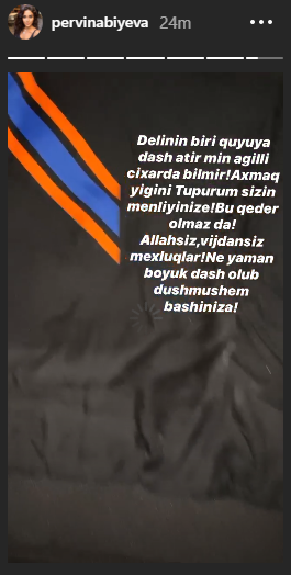 "İndi də məni xalq düşməni etmək istəyirsiniz?" - Pərvin onu tənqid edənlərə CAVAB VERDİ - FOTOLAR