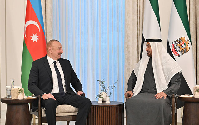 Prezident BƏƏ lideri ilə görüşdü
