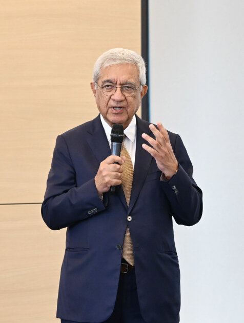 İlham Əliyev xanımı və İtaliya Prezidenti ilə açılışda - Fotolar
