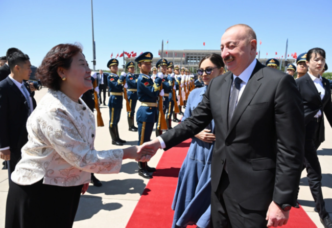 Prezident İlham Əliyevin Çinə dövlət səfəri başa çatıb